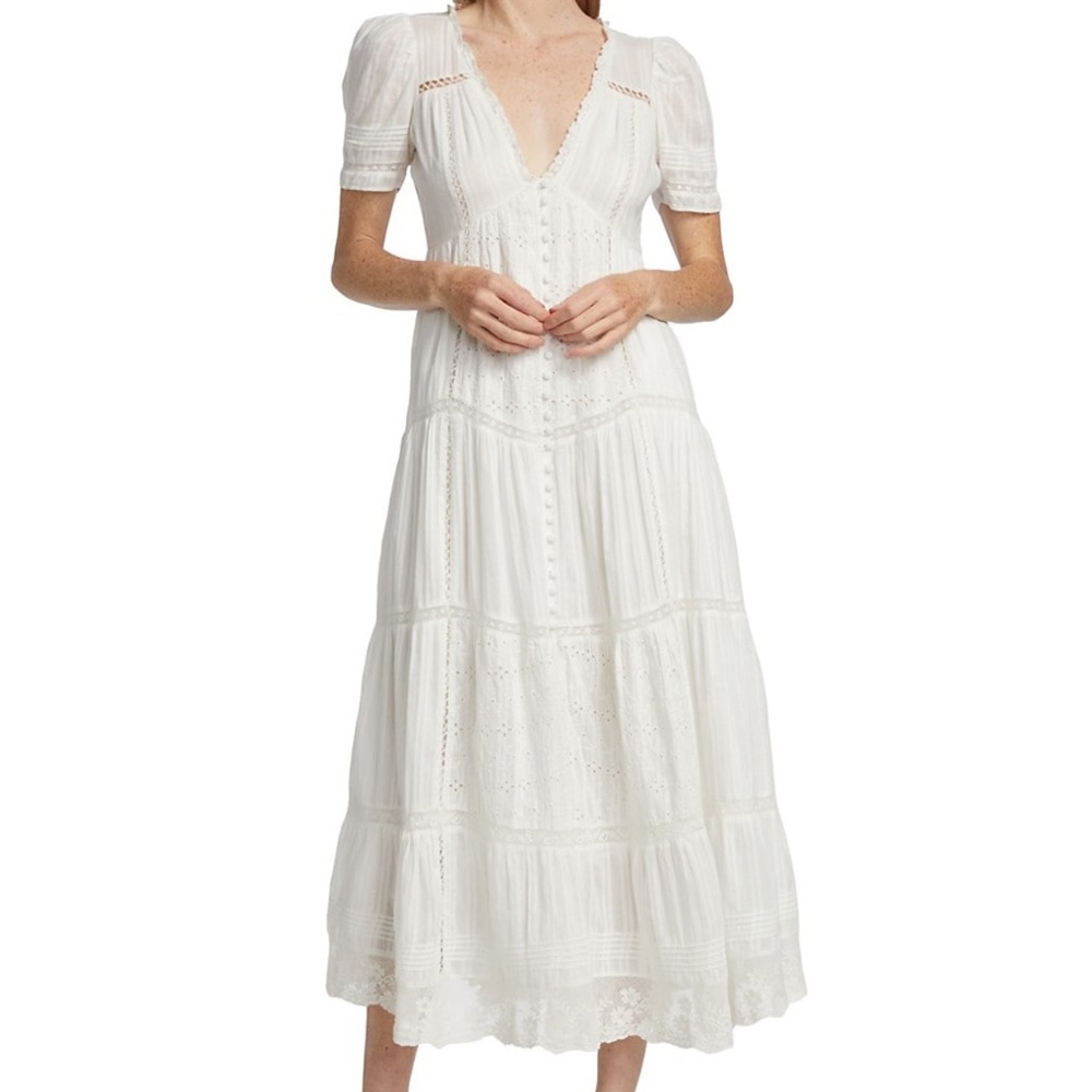 The Nessie dress by LoveShackFancy. NWT. Never been worn.